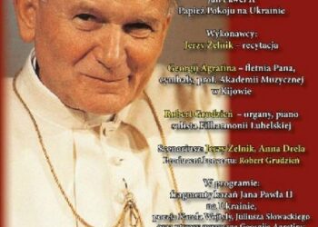 Mielec: Zaproszenie na koncert 'Święty Papież apeluje o pokój'