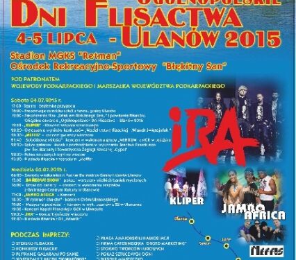 Ulanów: Spływ galarami i flisackie święto