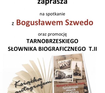 Promocja ksiązki Bogusława Szwedo