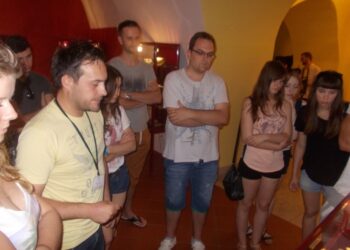 Tarnobrzeg. Plener malarski studentów Politechniki Świętokrzyskiej.
