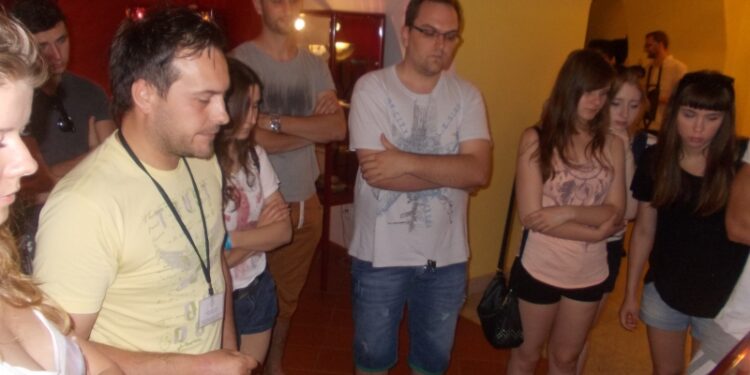 Tarnobrzeg. Plener malarski studentów Politechniki Świętokrzyskiej.