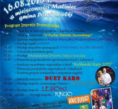 Dzień karpia królewskiego w Potoku Wielkim