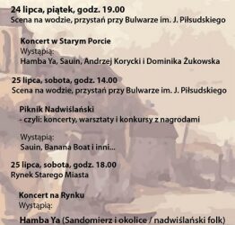 Sandomierz: Festiwal Dookoła Wody