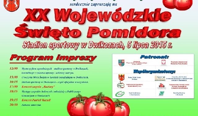 Dwikozy: Wojewódzkie Święto Pomidora