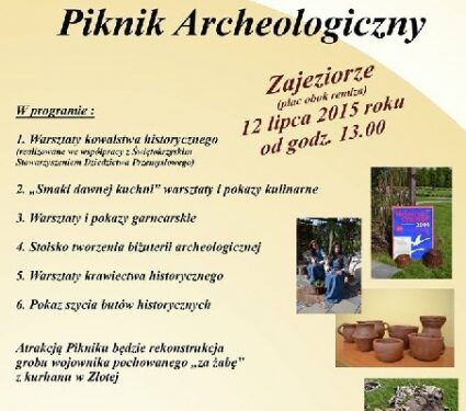 Zajeziorze: Piknik archeologiczny.