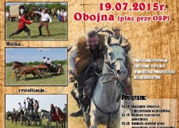 Obojna, k. Stalowej Woli: Dobra zabawa z końmi i zespołem Chrząszcze