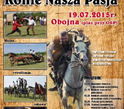 Obojna, k. Stalowej Woli: Dobra zabawa z końmi i zespołem Chrząszcze