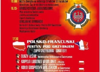Świerczów: Święto strażaków i festyn 'Pod grzybkiem'.