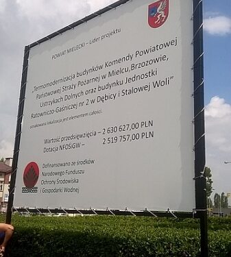 Mielec: Ruszyła termomodernizacja komendy