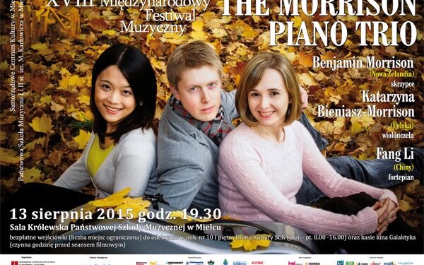 Mielec: koncert zespołu "The Morrison Piano Trio"