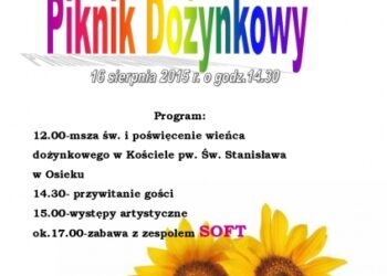 Piknik dożynkowy w Suchowoli