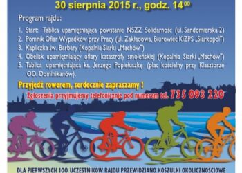 Tarnobrzeg: 3 rajd solidarności i wolności