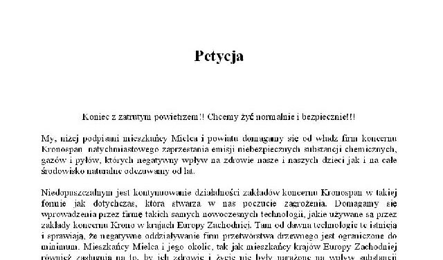 Mielec:  Rusza  akcja walki o czyste powietrze nad Mielcem.