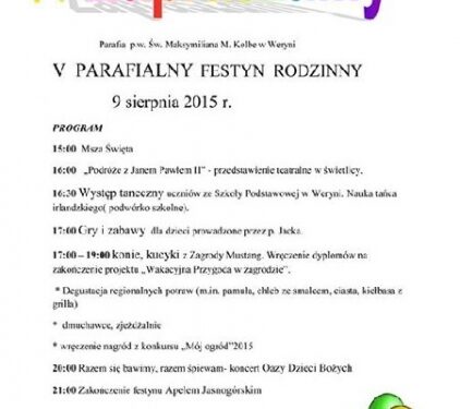 Werynia: Parafialny Festyn Rodzinny