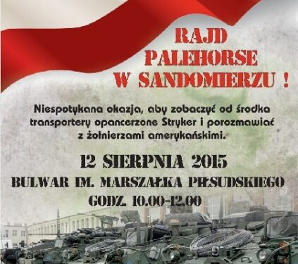 Sandomierz: Amerykańscy żołnierze spotkają się z mieszkańcami.