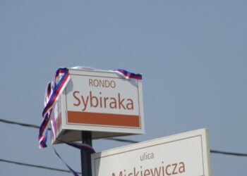 Sandomierz: Rondo Sybiraka.