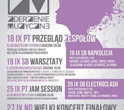 Mielec: Zderzenia Muzyczne – IV Edycja Festiwalu