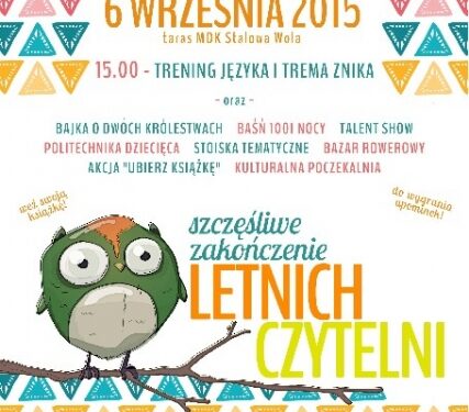 Stalowa Wola: Szczęśliwe zakończenie Letnich Czytelni