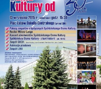 Stalowa Wola: Spółdzielcza Duma Kultury świętuje w niedzielę 35 lat.