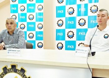 Mielec: Tuż przed meczem.