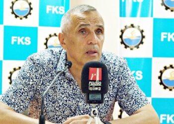 Mielec:  Biało  niebiescy w Kołobrzegu