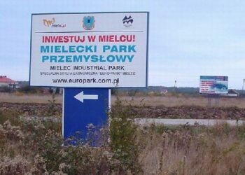 Mielec: Przepełniony Park Przemysłowy.