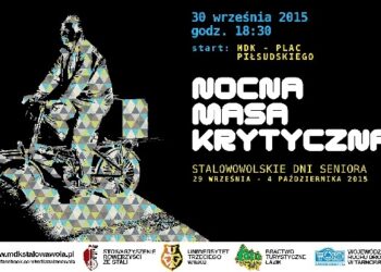 Stalowa Wola: Dzis 'Nocna Masa Krytyczna'.