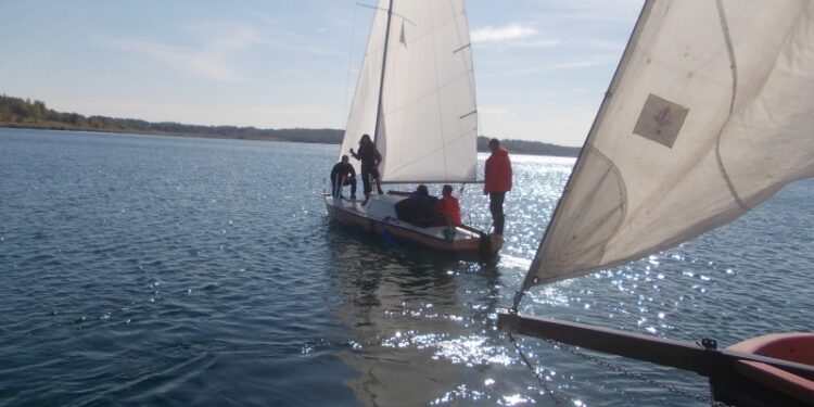 Tarnobrzeg. Kabała II po pierwszym oficjalnym rejsie.