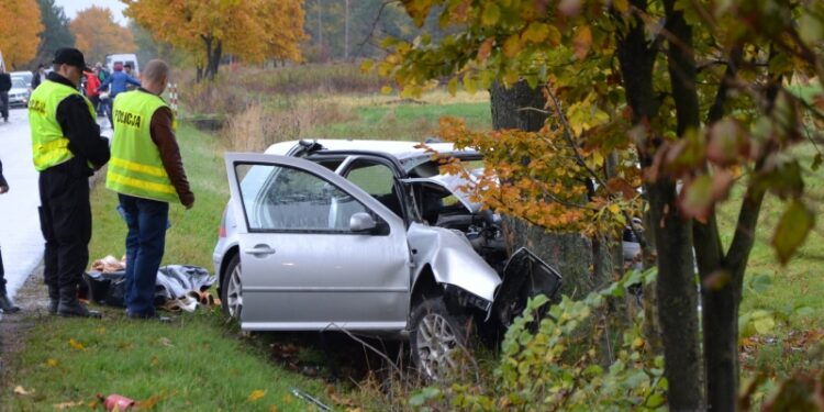 Grębów. Wypadek śmiertelny.