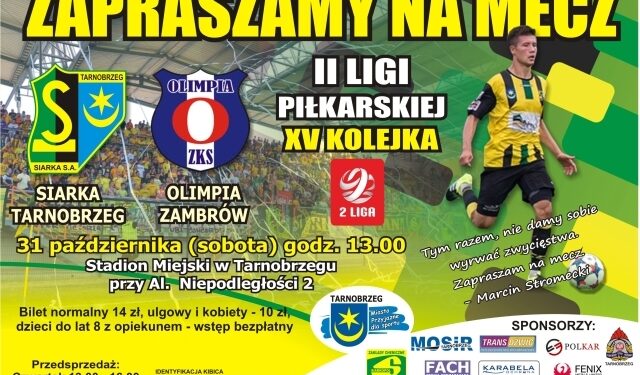 Siarka Tarnobrzeg – Olimpia Zambrów