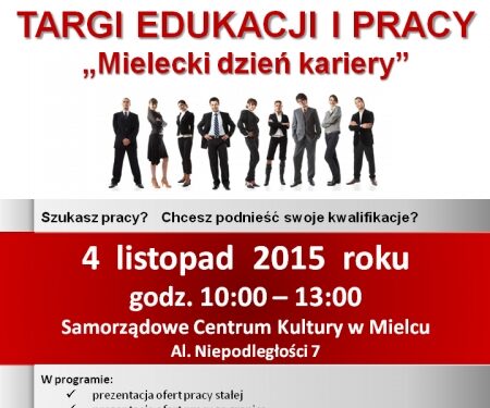 Mielec: Targi Pracy i Edukacji "Mielecki dzień kariery"