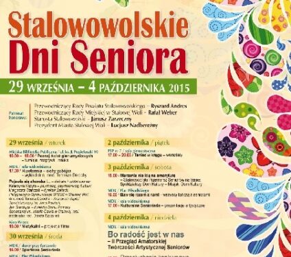 Stalowa Wola: Stalowowolskie Dni Seniora z recitalem Sławy Przybylskiej.