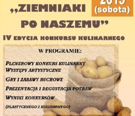 Antoniów: Specjały z ziemniaków i dobra zabawa już w tę sobotę.
