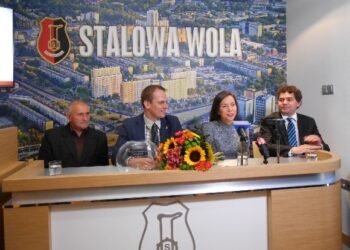 Stalowa Wola: Spotkanie z Joanną Jóźwik i rozmowa o infrastrukturze dla lekkoatletów.