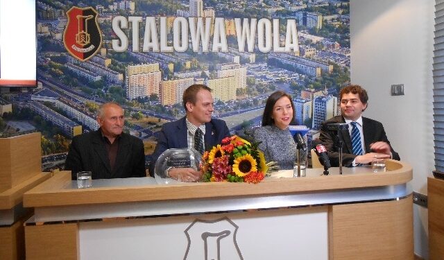 Stalowa Wola: Spotkanie z Joanną Jóźwik i rozmowa o infrastrukturze dla lekkoatletów.