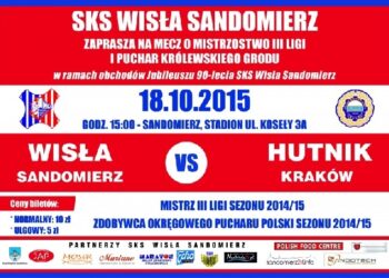 Sandomierz: Mecz Wisła Sandomierz – Hutnik Kraków