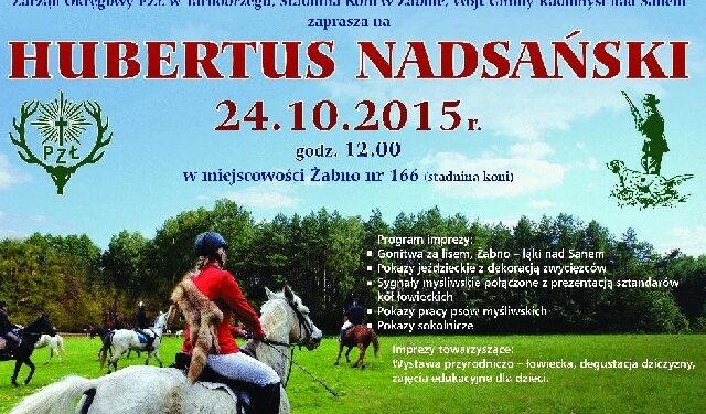 Żabno: Hubertusa czas zacząć.