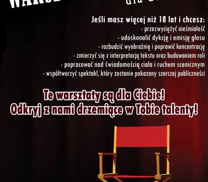 Sandomierz: Warsztaty teatralne dla dorosłych