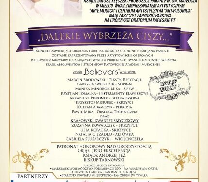 Mielec: Koncert  "Dalekie Wybrzeża Ciszy…"