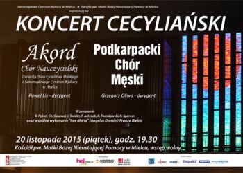 Mielec: Koncert Cecyliański.