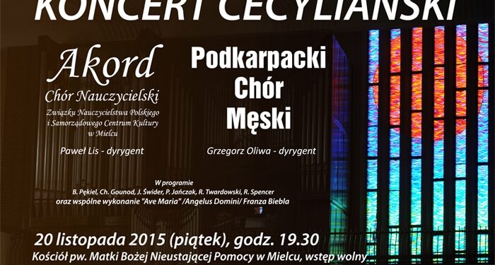 Mielec: Koncert Cecyliański.
