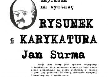 Tarnobrzeg. Wystawa. Rysunek i karykatura – Jan Surma.
