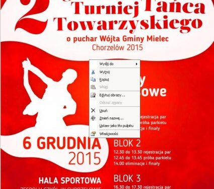 Chorzelów: II Ogólnopolski Turniej Tańca Towarzyskiego