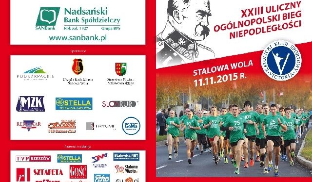 Stalowa Wola: Uczczą Święto Niepodległości bieganiem