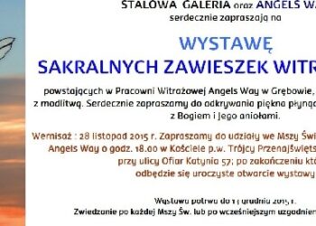 Stalowa Wola: Sakralne zawieszki witrażowe.