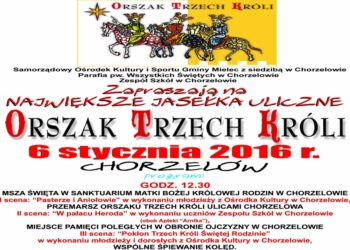 Chorzelów: Orszak Trzech Króli