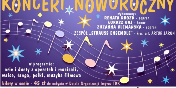 Tarnobrzeg. Koncert noworoczny.