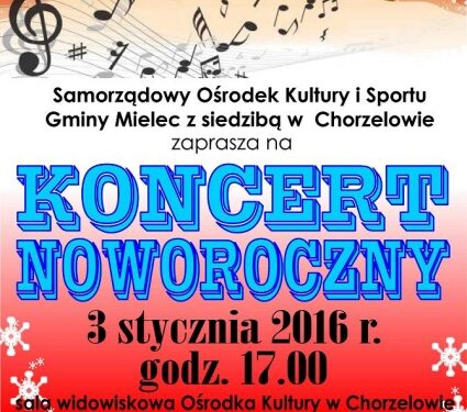 Chorzelów: Koncert noworoczny