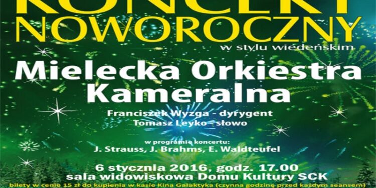 Mielec: Koncert Noworoczny w stylu wiedeńskim…