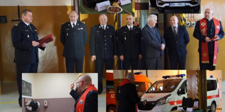 Nisko: Strażacy otworzyli stację ODO i poświecili nowy sprzęt.